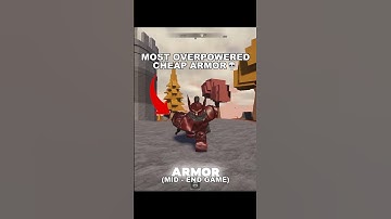 ➡️ NEW BEST MID/END GAME ARMOR SET IN THE FORGE 👀⛏️ | #theforge #theforgeroblox #robloxtheforge