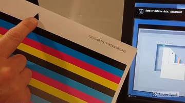 Konica Minolta Develop Accuriopress density balance adjustment 2060, 3070