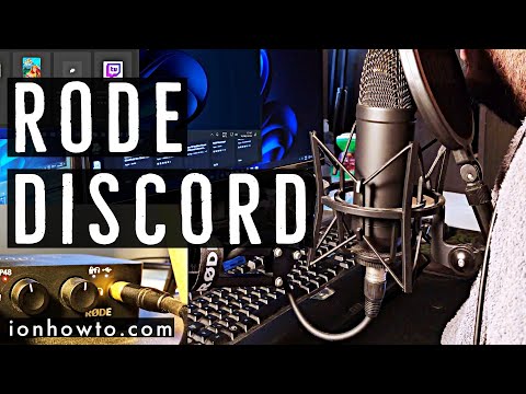 Discord Condenser Microphone Test Rode NT1