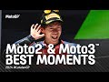 Moto2™ &amp; Moto3™ Best Moments! 🙌 | 2024 #CatalanGP