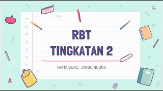 RBT TINGKATAN 2 : BAB 1.1 - PENYELESAIAN MASALAH SECARA INVENTIF