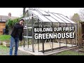 Im finally building our new 8 x 10 aluminium greenhouse