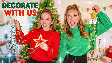 DECORATE FOR CHRISTMAS WITH US + SHOPPING VLOG🎄🎅🏻 #christmas #trend #shopping #inspiration #happy 