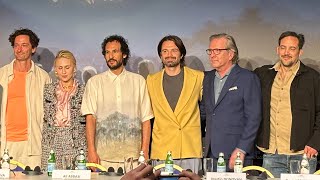 THE APPRENTICE Cannes Press Conference: Sebastian Stan, Maria Bakalova and Ali Abbasi