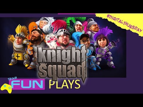 Let's Play 8 Player Knight Squad - Team Fun #DigitalThursday