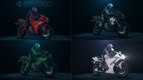 Sport Bike Reveal by Ritchard | After Effects Logo Sting Template #AfterEffectsTemplate #Videohive
