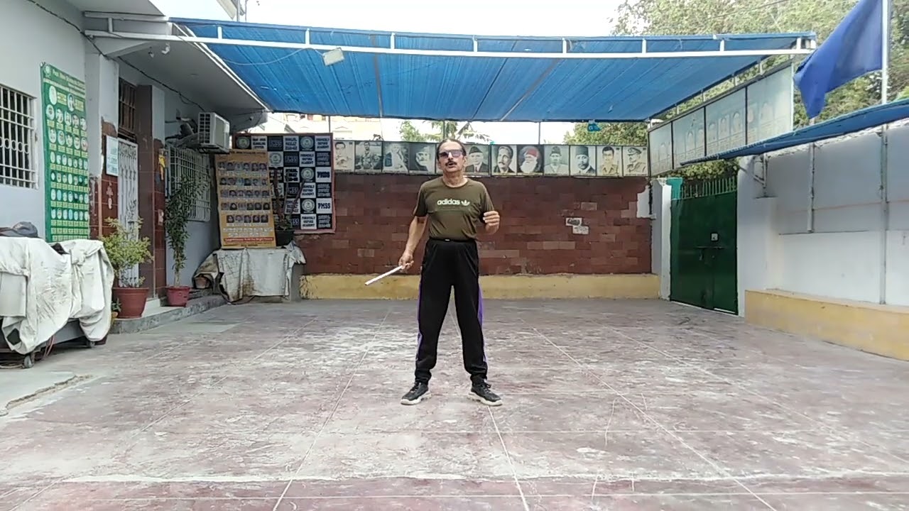 Nunchaku Step By Step Training HTKA Taekwondo (ITF) SINDH Master Hassan Mansoor Khan