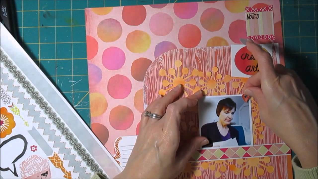 Scrapbooking Process Large Open Pocket YouTube
