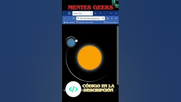 SISTEMA SOLAR | #HTML y #CSS #webdevelopment #matemáticas #informática #ciencia #sistemasolar