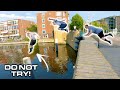 Ultimate parkour water challenge amsterdam 