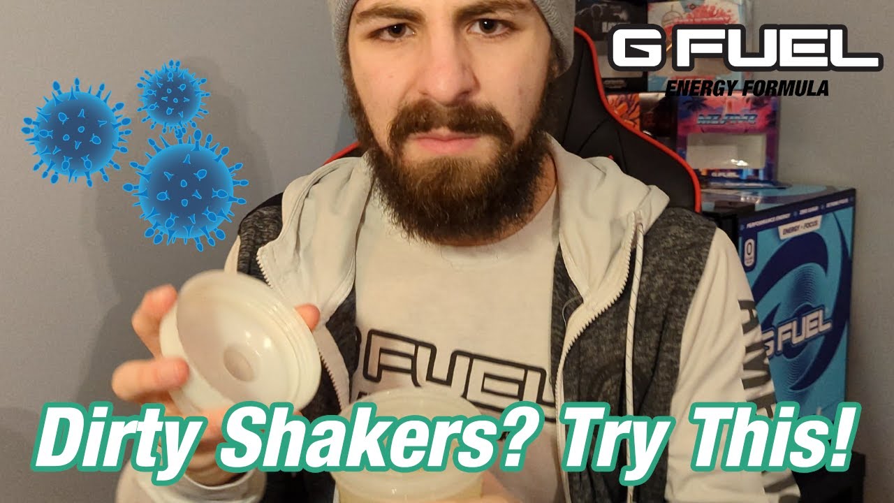 How to Clean your GFUEL Shaker Cup! 🧼 Easy, Fast and Safe!