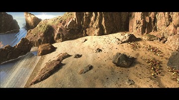 Blender Beach Simulation Test (Flip Fluid)