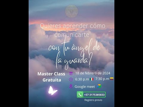 Máster Class Cómo conectar con tu ángel de la guarda 2024 - YouTube