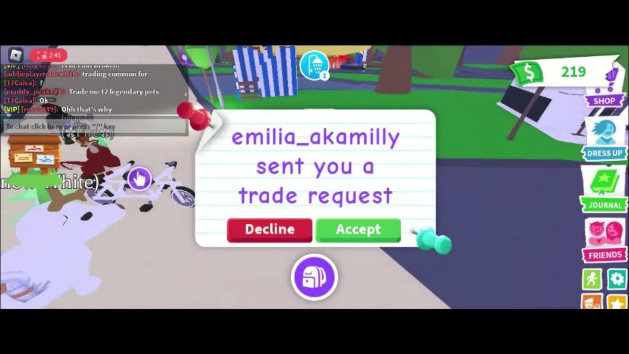 scamming people in adopt me but giving their pets back. ) YouTube