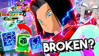 THE MOST BROKEN BUILD FOR ANDROID 17 IN DRAGON BALL GEKISHIN SQUADRA!??