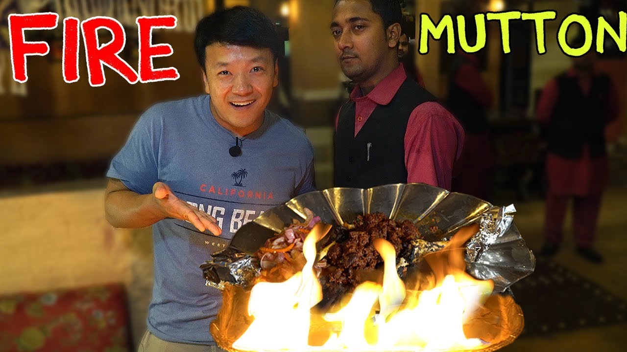 AMAZING FIRE Mutton BBQ & Kolkata DESSERTS! | Strictly Dumpling