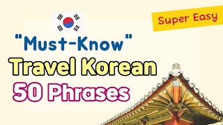 50 Korean phrases useful for traveling in Korean #2 | Must-Know | For Beginners