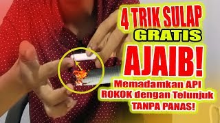 4 Trik Rahasia Sulap Gratis Rokok Ajaib