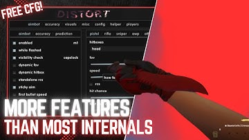 CS2 EXTERNAL WITH MORE FEATURES THAN INTERNALS | FT. DISTORT.WTF (CS2 Legit Cheating)