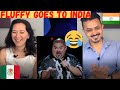 MEXICAN GIRL REACTION | FLUFFY GOES TO INDIA | Gabriel Iglesias | Stand Up Comedy Reaction