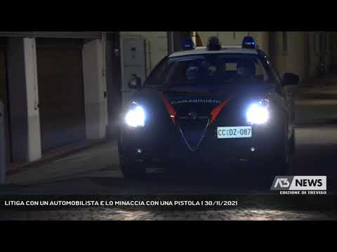 LITIGA CON UN AUTOMOBILISTA E LO MINACCIA CON UNA PISTOLA | 30/11/2021