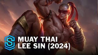 Muay Thai Lee Sin Skin Spotlight - League Of Legends