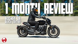 The Rocket 3R is a Cruiser for NONE CRUISER riders! | Triumph Rocket 3R Black 1 Month Review