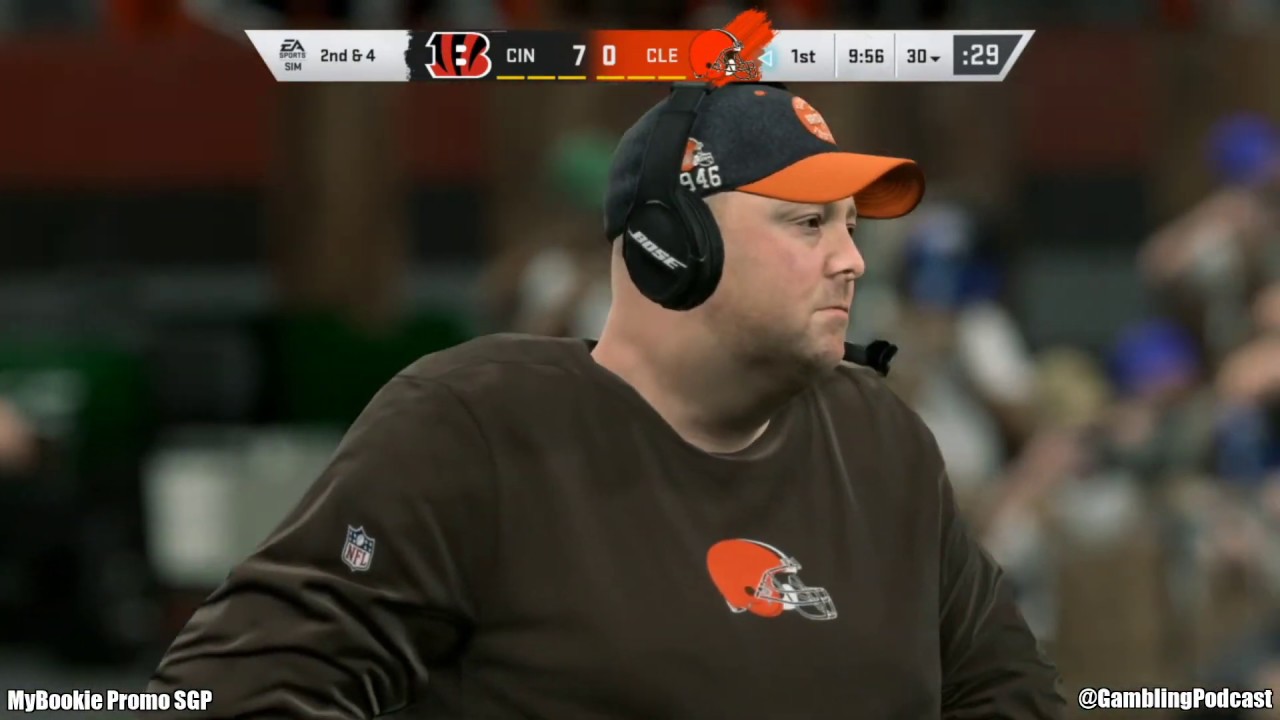 Bengals @ Browns (-6.5, 50) Madden Simulation Betting ...