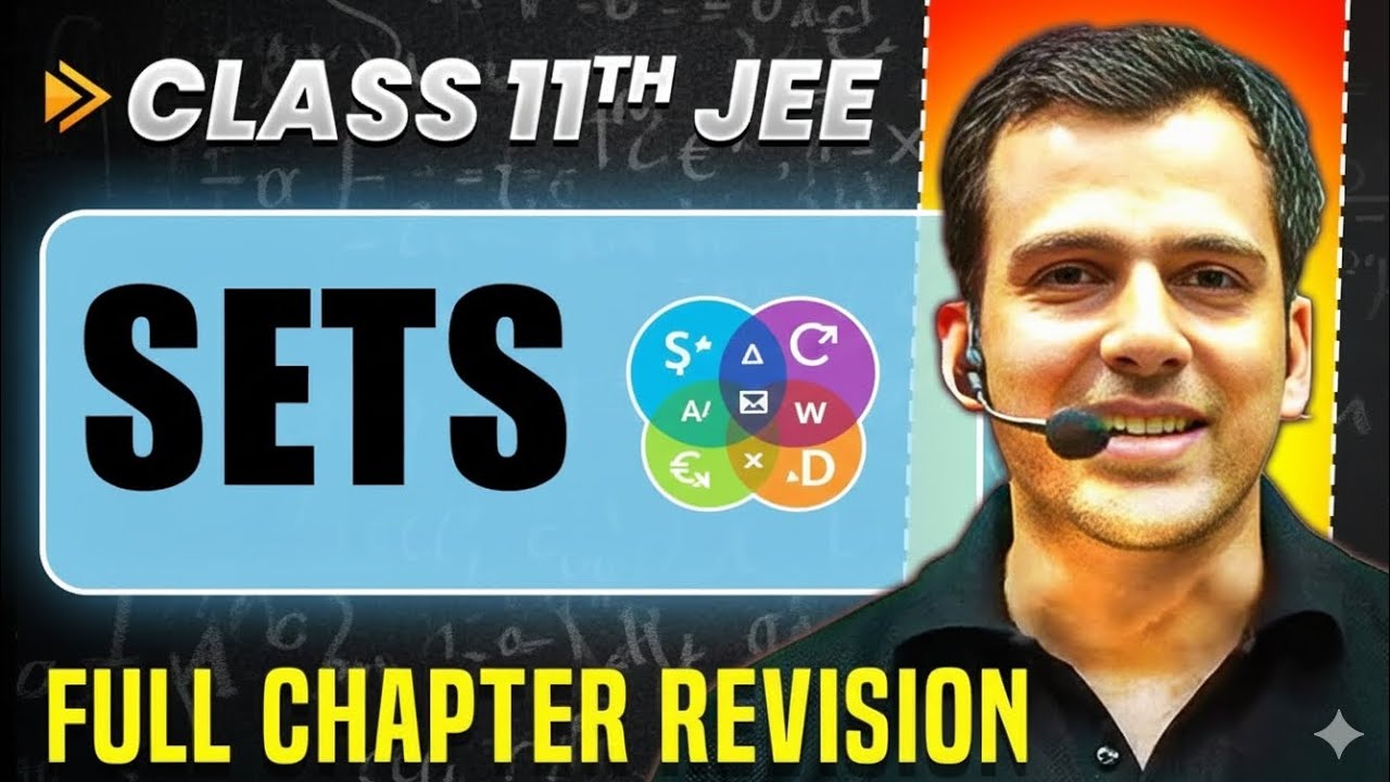 ⭐ Sets Chapter ONE SHOT 🔥 | Complete Class 11 Revision in 1 Video ...