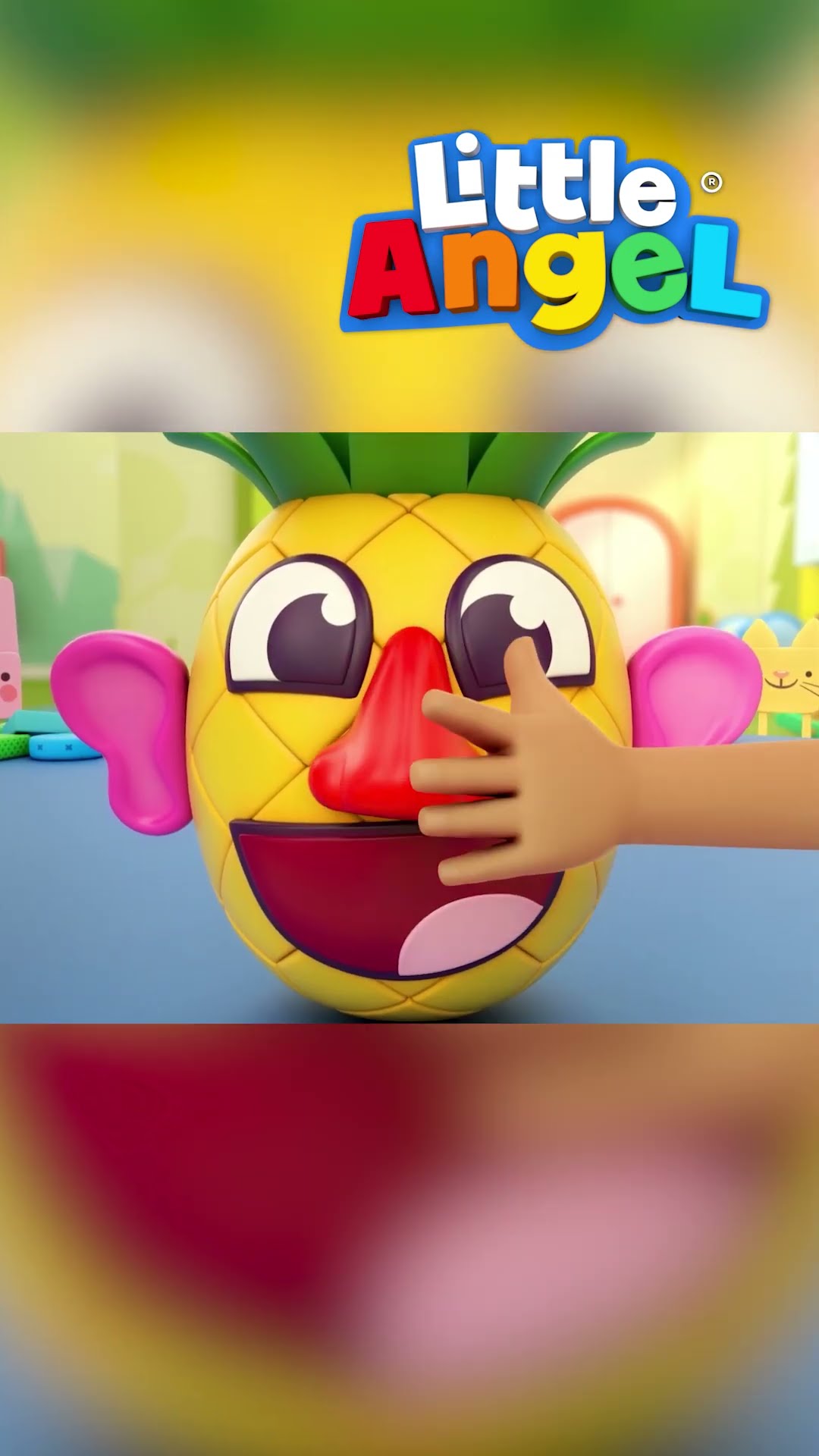 Cabeça de Ananás! | Histórias do Joãozinho | #shorts #joãozinho #littleangel