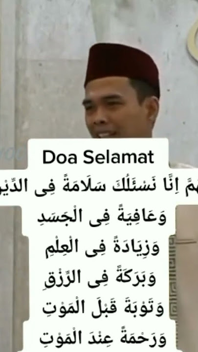 doa lepas solat mudah hafal