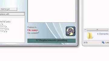 Dateien umbenennen - Ready Replace 1/2 Deutsch