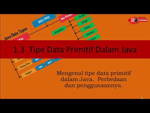 Video: Apakah jenis data primitif dalam Java?