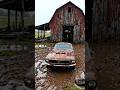Abandoned Mustang Pulled From Mud… Then Became a Monster 😱🔥 #transformation #supercar #shorts