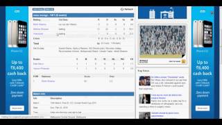 India Vs. South Africa LIVE Score, Cricket Score, ICC Cricket World Cup 2015, Match 13 (22
