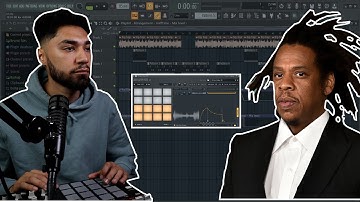 How To Make Beats For Artist like Jay-Z & Kanye West (Using A Sample) - FL Studio
