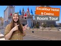Excalibur Hotel & Casino Room and Property Tour