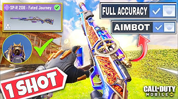 😱INSANE *NEW* SPR 208 - Fated Journey in COD Mobile! Custom Iron Sight & One Shot Kill HACK!