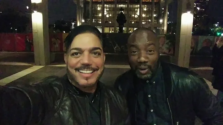 Michael Delorenzo &  Malik Yoba make a silly video