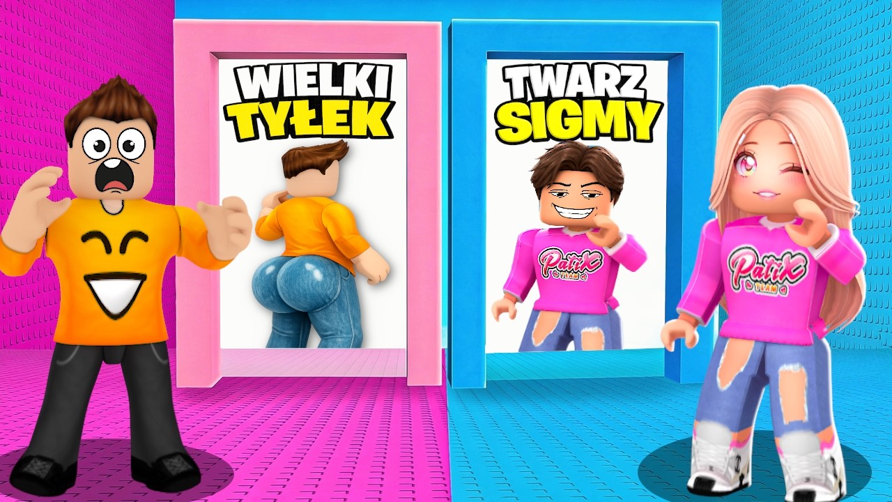 KAŻDY WYBÓR ZMIENIA NASZ WYGLĄD w Roblox!