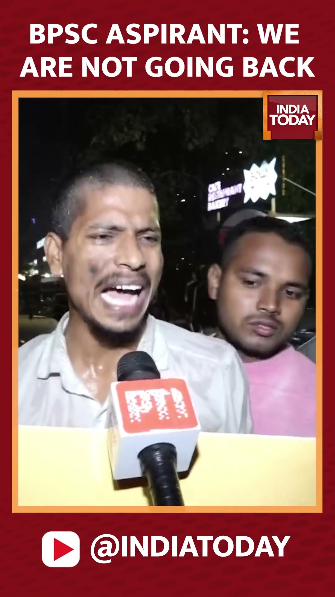 Bihar BPSC Protest: Aspirant Says, Will Not Stop The Protest Until The Re-Examinations Is Done
