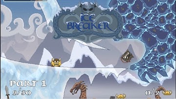 Icebreaker | Part 1 | Levels 1-13 | Gameplay | Retro Flash Games