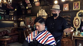 ✂️SUPER CUT💈AMAZING TRANSFORMATION✂️Old School Side Part Skin Fade💈Classic SIDE PART