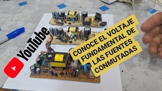 Voltaje Fundamental O Primordial En Fuentes Conmutadas