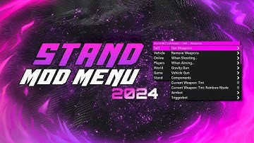GTA 5 Online 1.68 — Stand Regular Mod Menu | Menu Showcase