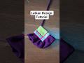 Latkan Design Tutorial💜❤️✨️ #diy #explorepage #fashion #style #design #foryou #fyp #shorts #viral