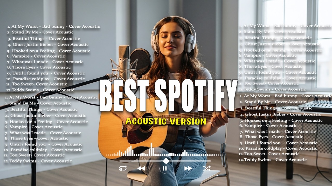 Best Spotify Hits 2026 🍂🎧 | English Love Song | Best Acoustic Cover 2026 ~ Bruno Mars, Ghost