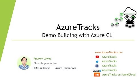 Using Azure CLI to build Demo VMs