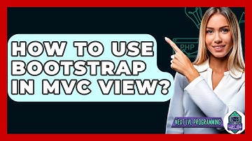 How To Use Bootstrap In MVC View? - Next LVL Programming