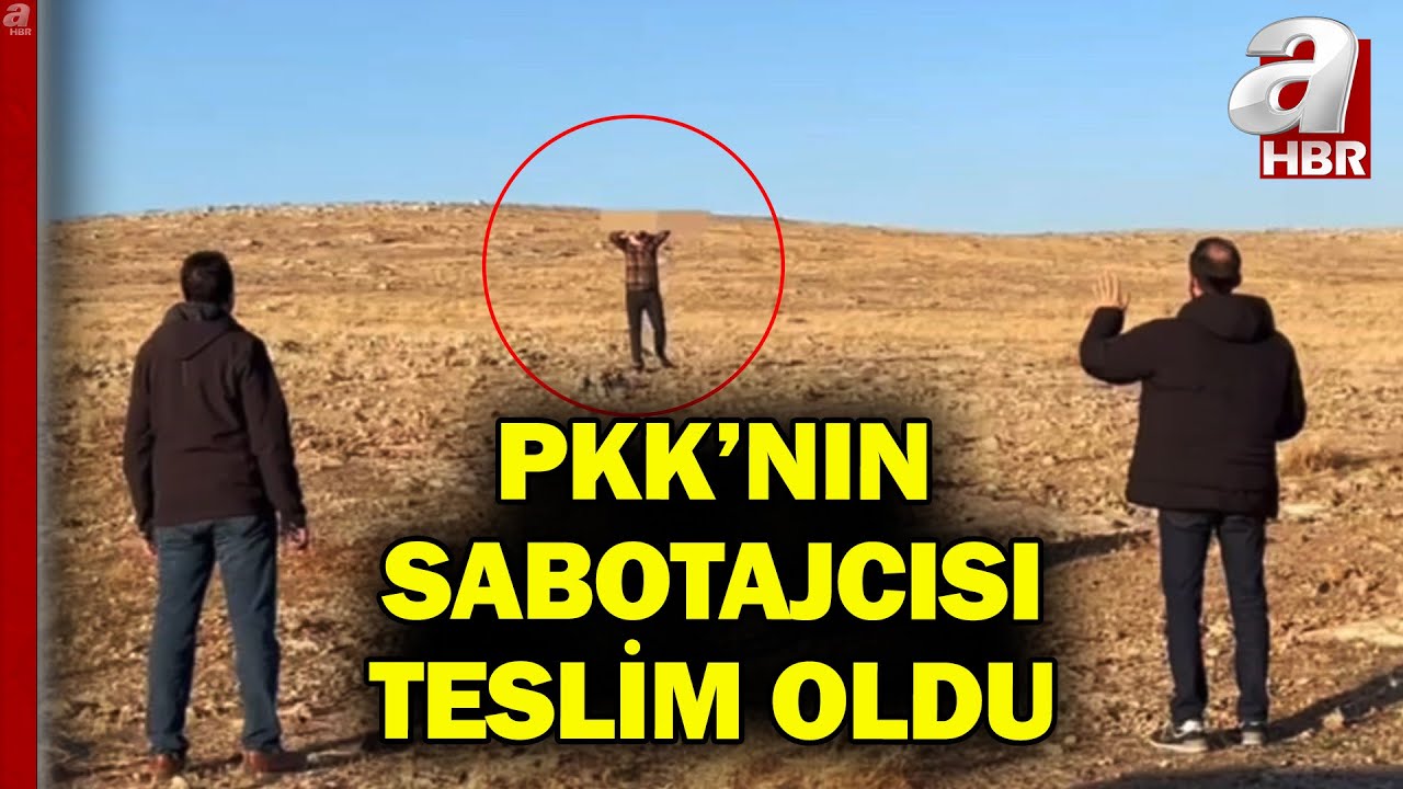 PKK'nın Sabotajcısı Teslim Oldu! Jandarma Ve MİT İkna Etti, Terörist Teslim Oldu | A Haber